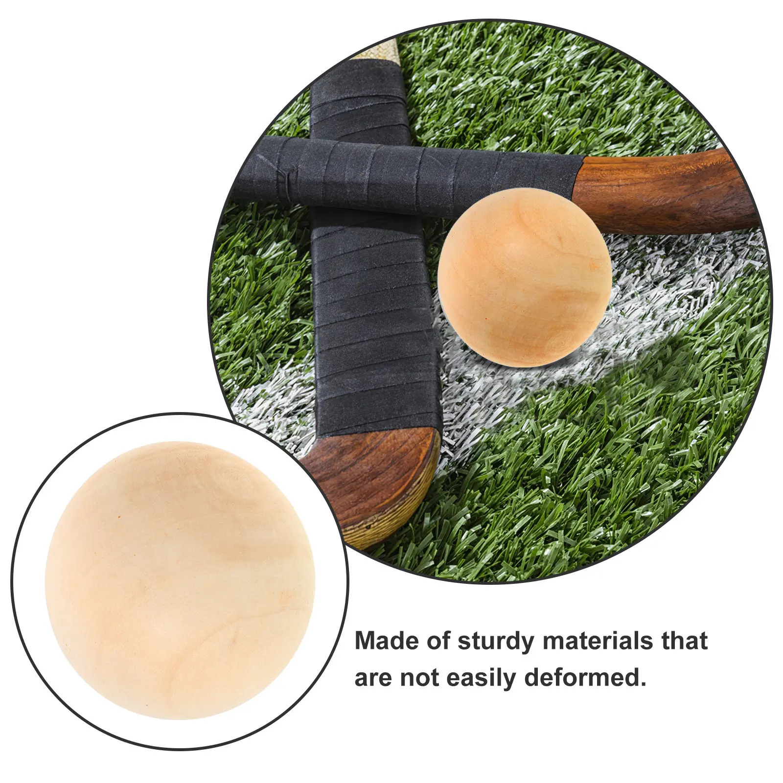15 Pcs Plain Wooden Floorball Balls No-bounce Mini Hockey Balls DIY Craft Toy Outdoor Sports Training Game Practical Supplies
15 Pcs Plain Wooden Floorball Balls No-bounce Mini Hockey Balls DIY Craft Toy Outdoor Sports Training Game Practical Supplies