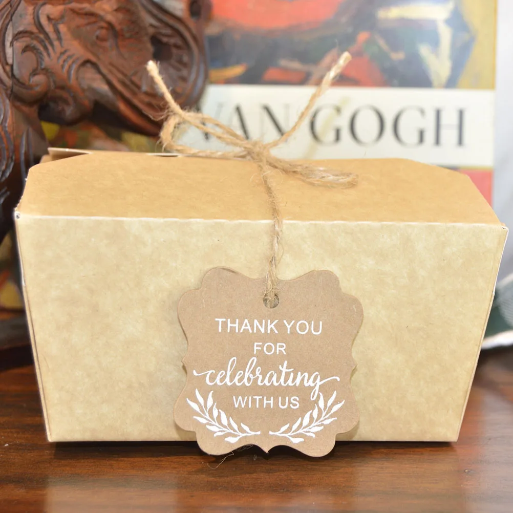 100pcs Paper Tags for Wedding Party with Strings Food Package Tags Gift Labels Food Package Decorations Craft Supplies
100pcs Paper Tags for Wedding Party with Strings Food Package Tags Gift Labels Food Package Decorations Craft Supplies