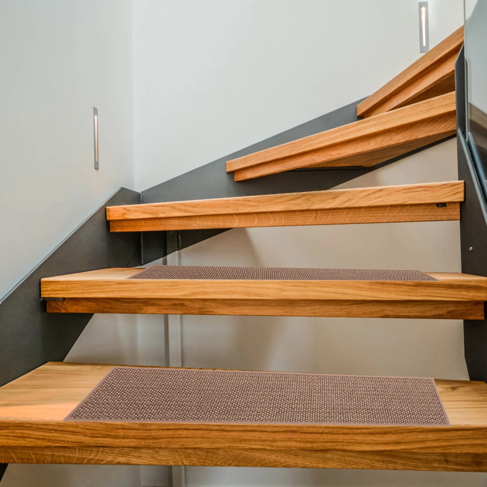 4 Pcs Stair Treads Mute Pad 76cmx20cm Non Slip Self Adhesive Anti Noise Runner Rugs for Wooden Steps Carpet Treads
4 Pcs Stair Treads Mute Pad 76cmx20cm Non Slip Self Adhesive Anti Noise Runner Rugs for Wooden Steps Carpet Treads