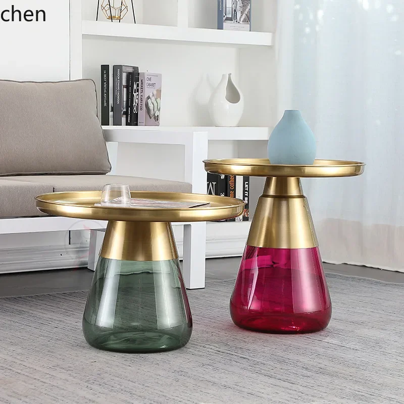 Furniture Modern Simple Round Glass Coffee Table for Small and Large Apartments Home Living Room Set
Furniture Modern Simple Round Glass Coffee Table for Small and Large Apartments Home Living Room Set