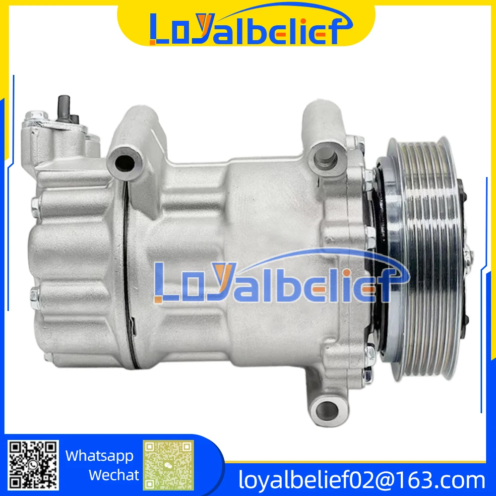 SD6C12 6C12 AC Compressor For Peugeot 207 CC 1.6 2008 9822826880 9651910980 9659875780 9670318880 9671216280 9678656080 96786560
SD6C12 6C12 AC Compressor For Peugeot 207 CC 1.6 2008 9822826880 9651910980 9659875780 9670318880 9671216280 9678656080 96786560