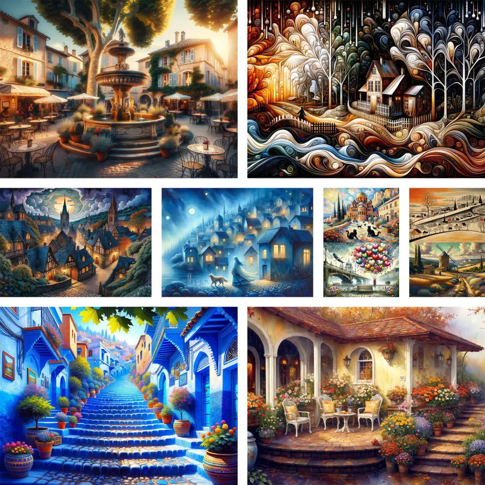 Landscape Beautiful House Cross Stitch Full Kit DIY Embroidery Handiwork Sewing Needlework Craft Jewelry Wholesale Design
Landscape Beautiful House Cross Stitch Full Kit DIY Embroidery Handiwork Sewing Needlework Craft Jewelry Wholesale Design