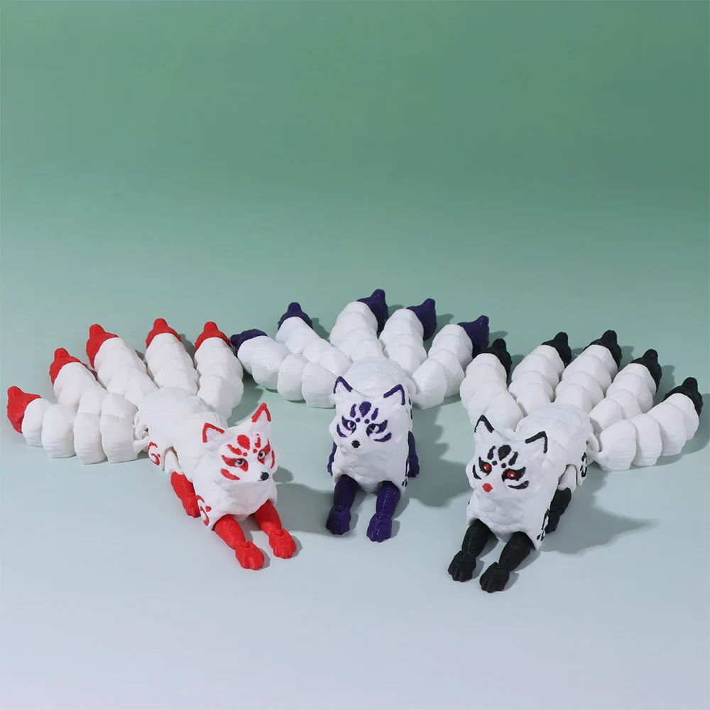 Joints Movable 3D Printed Animal Ornament Five Tailed Animal Shape 3D Printed Animal Model 3D Printed Cute
Joints Movable 3D Printed Animal Ornament Five Tailed Animal Shape 3D Printed Animal Model 3D Printed Cute