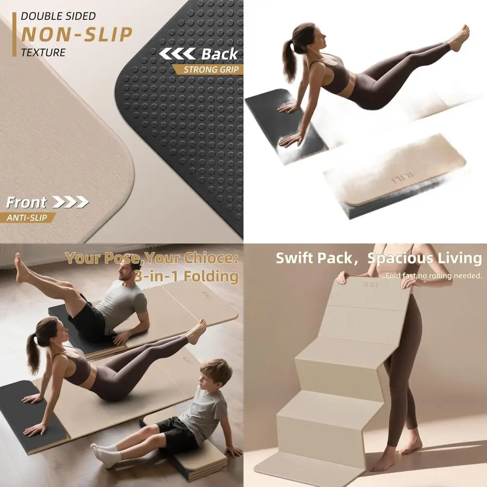 Portable 10mm Thick TPE Yoga Mat, 75 Long x 26 Wide, Soft & Comfortable, Easy Storage, Ideal for Home, Outdoor & Exercise.
Portable 10mm Thick TPE Yoga Mat, 75 Long x 26 Wide, Soft & Comfortable, Easy Storage, Ideal for Home, Outdoor & Exercise.