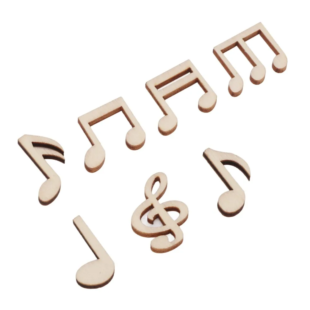 100pcs Unfinished Wood Musical Note Wood Pieces Mixed Decorative Wood Pieces Music Notes Wooden Cutouts Easy Painting
100pcs Unfinished Wood Musical Note Wood Pieces Mixed Decorative Wood Pieces Music Notes Wooden Cutouts Easy Painting