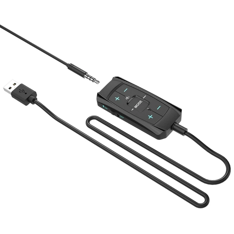 Y1UB 7.1 Virtual Surround USB-аудиоадаптер Внешняя звуковая карта для консолей ПК
Y1UB 7.1 Virtual Surround USB-аудиоадаптер Внешняя звуковая карта для консолей ПК