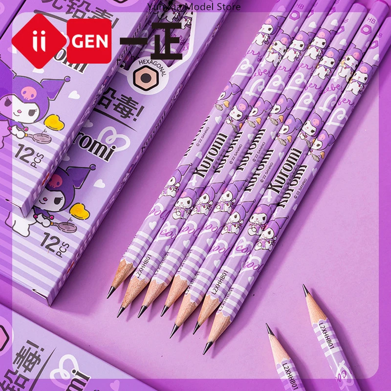 Iigen Sanrio Kurumi & Melody Hexagonal Hb Pencils For Exam Sketch, Cute Creative Writing Tool For Students School Art & Kawaii G
Iigen Sanrio Kurumi & Melody Hexagonal Hb Pencils For Exam Sketch, Cute Creative Writing Tool For Students School Art & Kawaii G