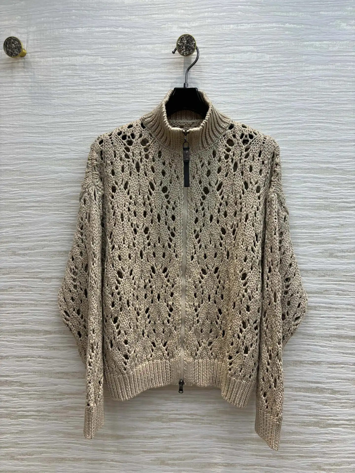 2024 Summer and Autumn New Women's Clothing Hollow hook flower knitted zipper cardigan 0808
2024 Summer and Autumn New Women's Clothing Hollow hook flower knitted zipper cardigan 0808