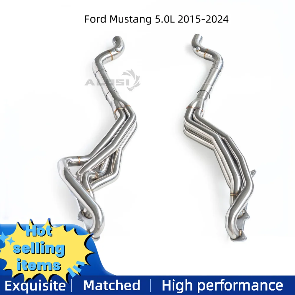 Выпускной коллектор для Ford Mustang 5.0L 2015-2024 гг., каталитический преобразователь выхлопной системы из нержавеющей стали с теплозащитным экраном
Выпускной коллектор для Ford Mustang 5.0L 2015-2024 гг., каталитический преобразователь выхлопной системы из нержавеющей стали с теплозащитным экраном