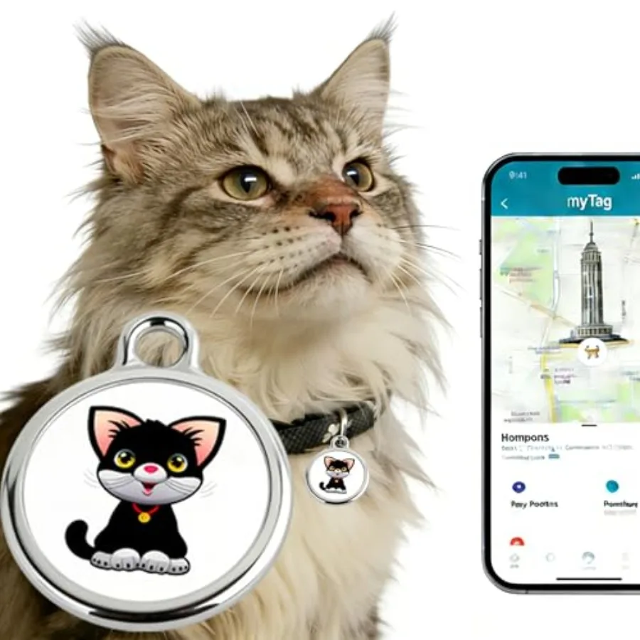 GPS Pet Tracker with Apple Find My Network, Android Compatibility, Real-Time Location Tracking, Water-Resistant
GPS Pet Tracker with Apple Find My Network, Android Compatibility, Real-Time Location Tracking, Water-Resistant
