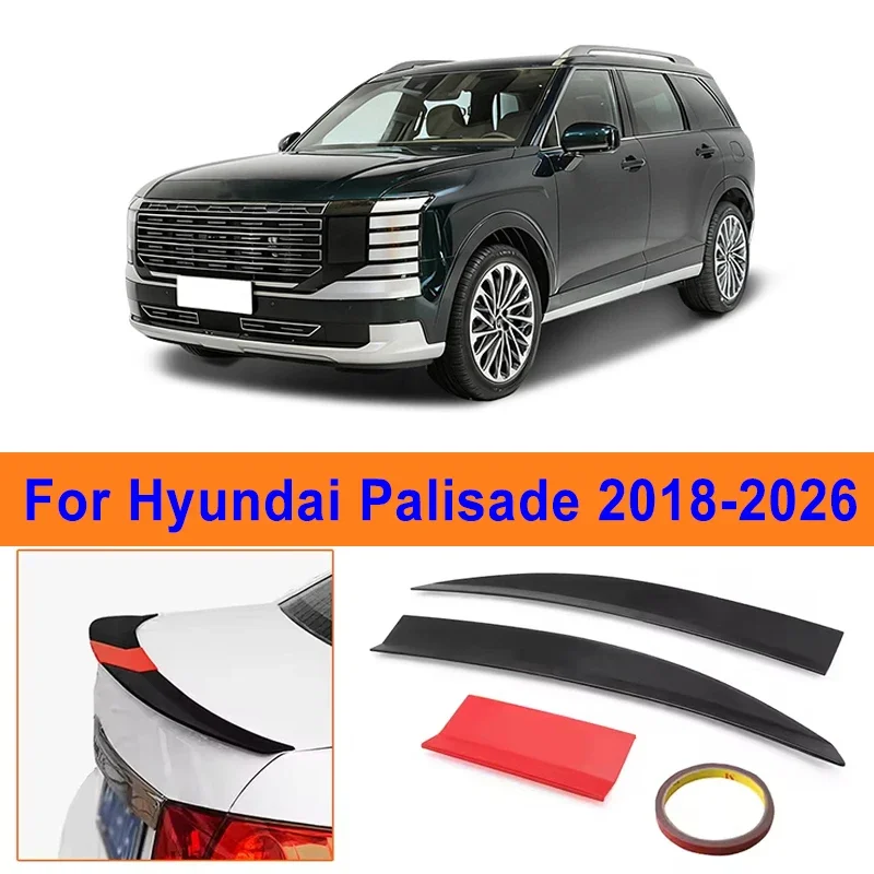 For Hyundai Palisade 2018-2026 3-Section ABS Rear Trunk Spoiler 115-125cm Adjustable Sports Decor Top Wing Car Exterior Parts
For Hyundai Palisade 2018-2026 3-Section ABS Rear Trunk Spoiler 115-125cm Adjustable Sports Decor Top Wing Car Exterior Parts