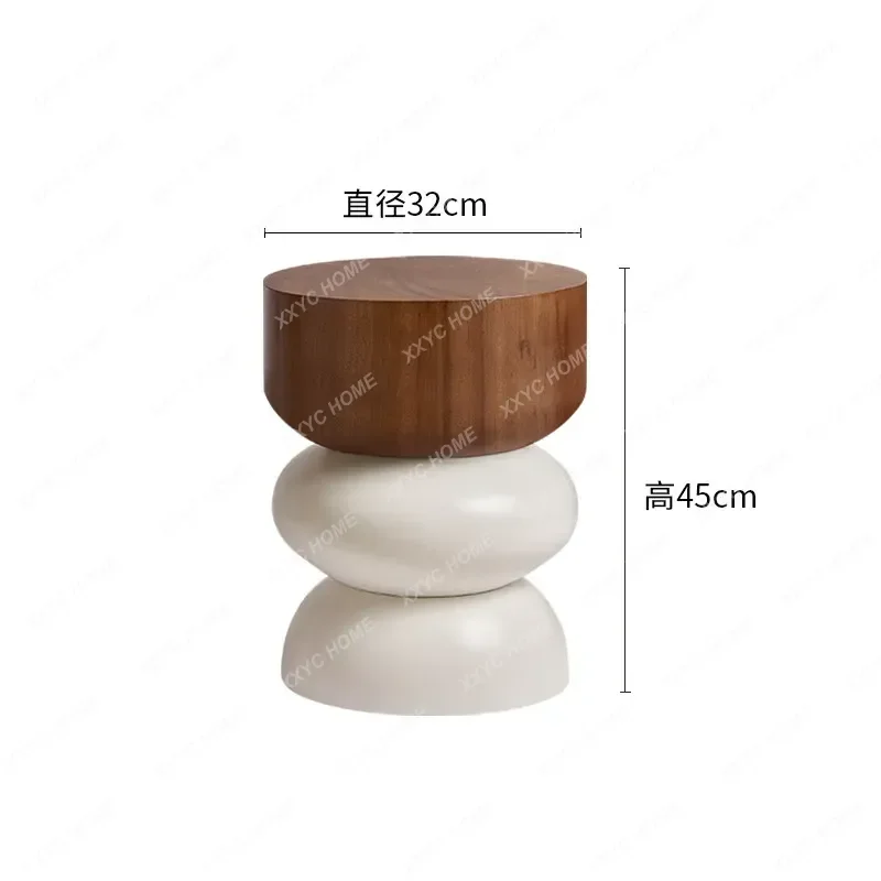minimalist round contrasting color solid wood pier high-end feeling living room side few bedside corner few
minimalist round contrasting color solid wood pier high-end feeling living room side few bedside corner few