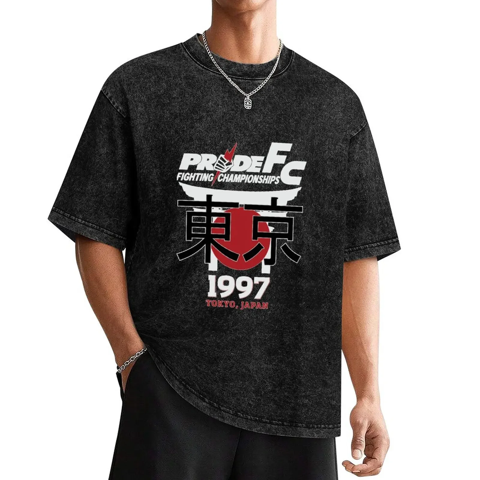 Pride FC Vintage 1997 Tokyo Japan T-Shirt anime clothes plus sizes anime tshirt men graphic t shirts
Pride FC Vintage 1997 Tokyo Japan T-Shirt anime clothes plus sizes anime tshirt men graphic t shirts