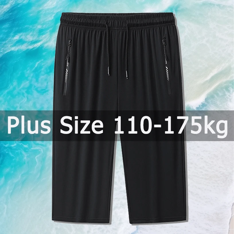 Мужские повседневные шорты Спортивные штаны 110-175 кг Плюс Размер 3/4 Брюки Quater Брюки 5XL 6XL 7XL Свободные спортивные штаны с эластичной резинкой на талии Мужская одежда
Мужские повседневные шорты Спортивные штаны 110-175 кг Плюс Размер 3/4 Брюки Quater Брюки 5XL 6XL 7XL Свободные спортивные штаны с эластичной резинкой на талии Мужская одежда