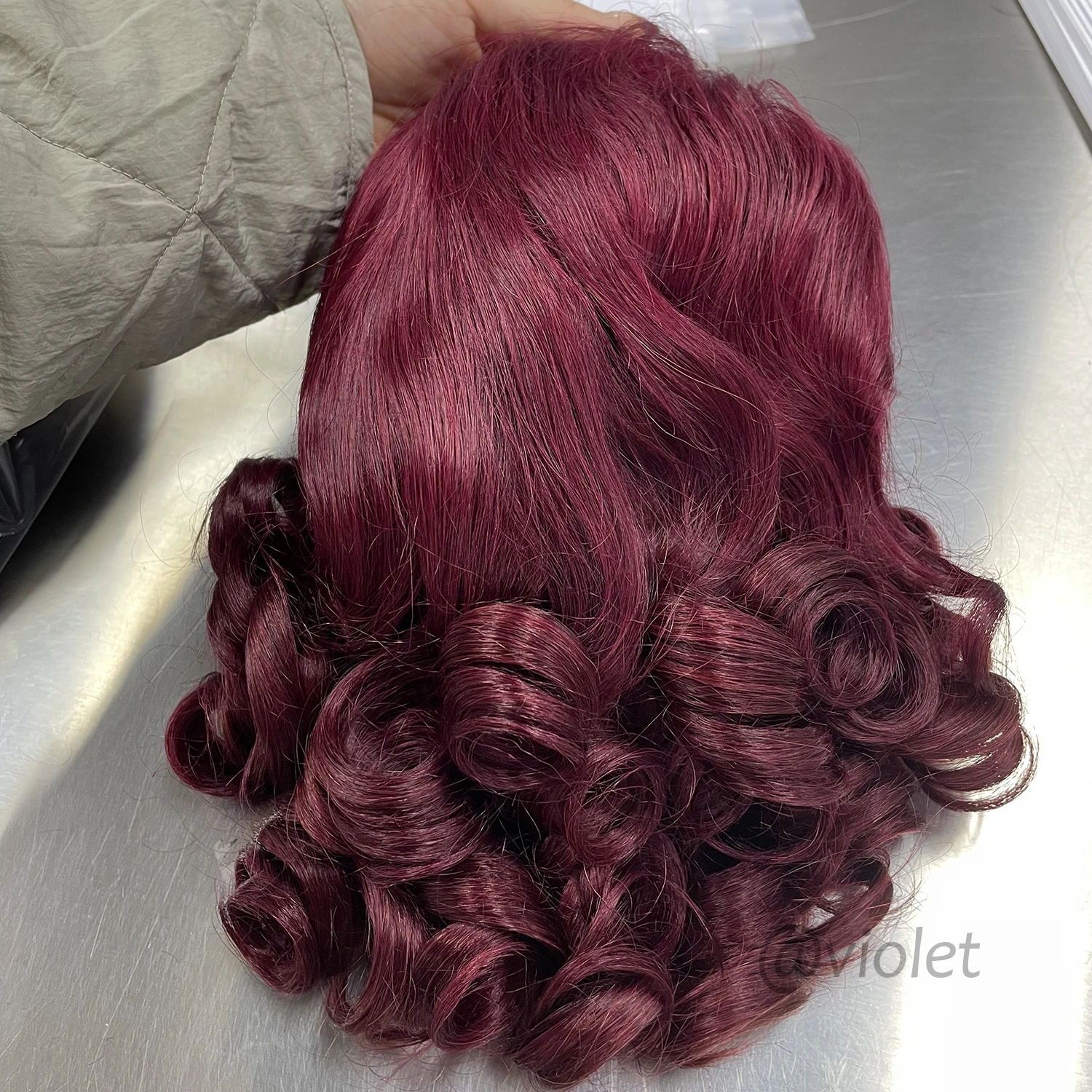 Короткий парик-боб из натуральных волос 99J Body Wave, бордовый, с фронтальной кружевной вставкой 13x4, 100% натуральные волосы, 250% плотность, волнистый.
Короткий парик-боб из натуральных волос 99J Body Wave, бордовый, с фронтальной кружевной вставкой 13x4, 100% натуральные волосы, 250% плотность, волнистый.