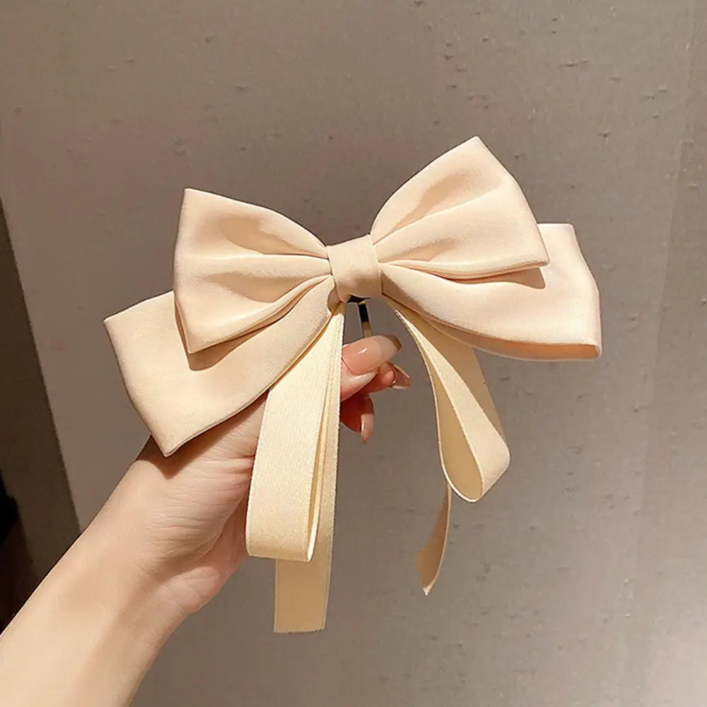 Elegant Headwear Hair Hook Bow For Girls Big Ponytail Holder Buckle Korean Barrettes Hairpins Women Hair Clips
Elegant Headwear Hair Hook Bow For Girls Big Ponytail Holder Buckle Korean Barrettes Hairpins Women Hair Clips