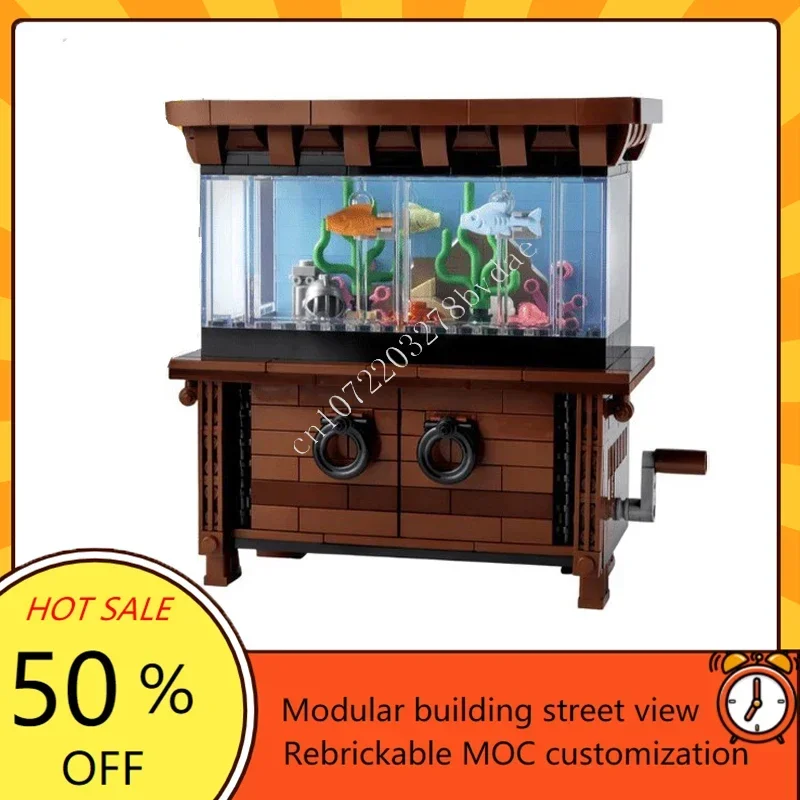 876PCSClockwork Aquarium Modular MOC Creative street view Model Custom Puzzle Architecture DIY Education Assembly Model ToyGift
876PCSClockwork Aquarium Modular MOC Creative street view Model Custom Puzzle Architecture DIY Education Assembly Model ToyGift
