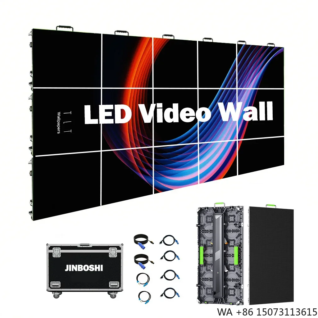 Outdoor LED Rental Wall Aluminium Frame IP65 Seamless for Stage Retail
Outdoor LED Rental Wall Aluminium Frame IP65 Seamless for Stage Retail
