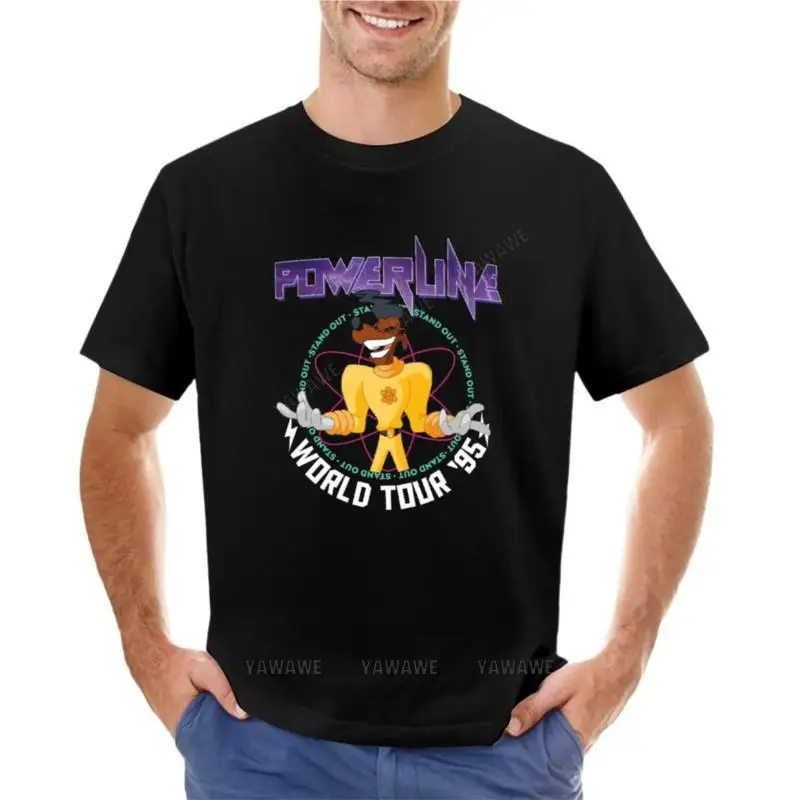 POWERLINE T-Shirt summer shirt plain t-shirt men clothes man t-shirt cotton crew neck tshirt
POWERLINE T-Shirt summer shirt plain t-shirt men clothes man t-shirt cotton crew neck tshirt