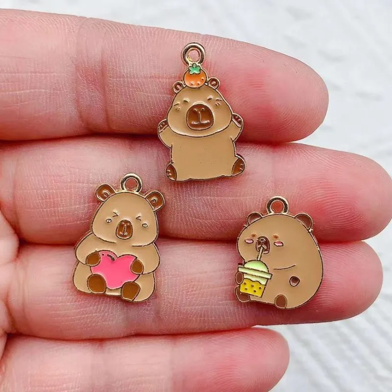 10pcs Alloy Drip Oil Charm Cartoon Earring Pendant DIY Keychain Necklace Jewelry Pendant Cute Kawaii Charms Earring
10pcs Alloy Drip Oil Charm Cartoon Earring Pendant DIY Keychain Necklace Jewelry Pendant Cute Kawaii Charms Earring