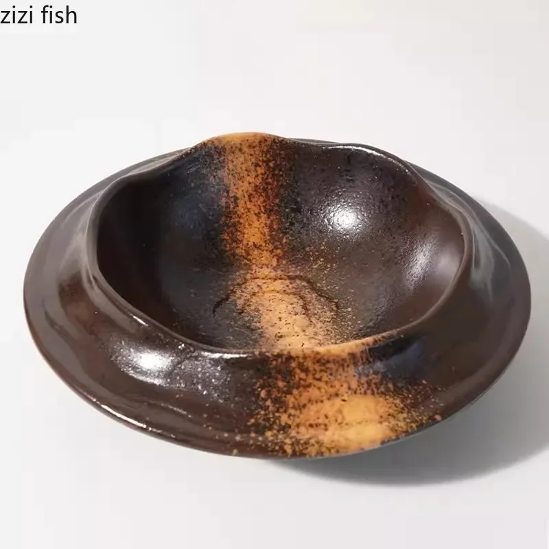 Керамическая тарелка с изменением печи, тарелка для сашими, тарелка для салата, тарелки для суши, десертные тарелки, ретро-ресторан, молекулярная кухня, посуда
Керамическая тарелка с изменением печи, тарелка для сашими, тарелка для салата, тарелки для суши, десертные тарелки, ретро-ресторан, молекулярная кухня, посуда