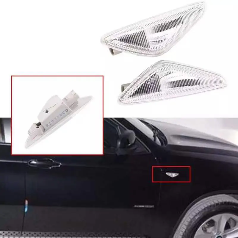 For BMW E70 E71 F25 fender auxiliary turn signal car accessories 63137171007
For BMW E70 E71 F25 fender auxiliary turn signal car accessories 63137171007