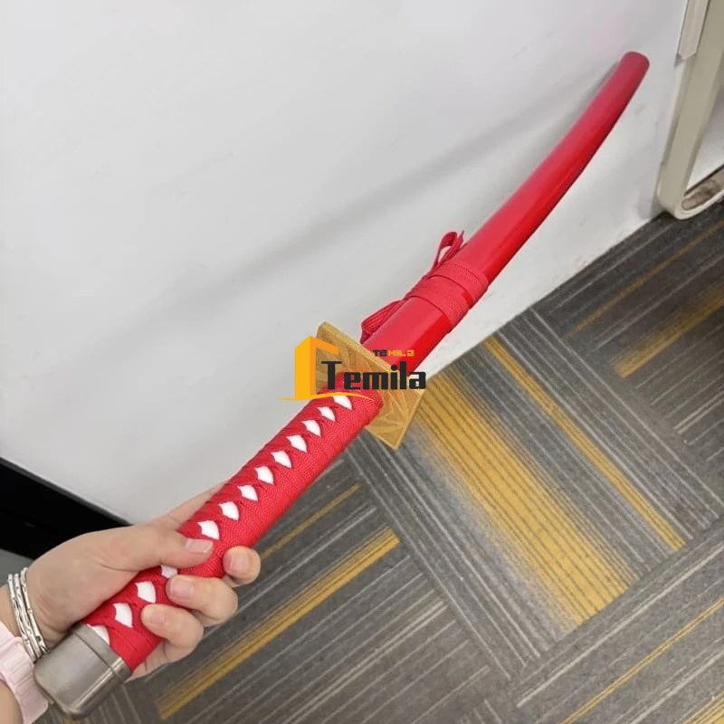 100cm Cosplay Anime Show Bleach Weapon Abarai Renji Katana Wooden Sword Model Japan Samurai Sword Costume Fancy Dress Party Prop
100cm Cosplay Anime Show Bleach Weapon Abarai Renji Katana Wooden Sword Model Japan Samurai Sword Costume Fancy Dress Party Prop