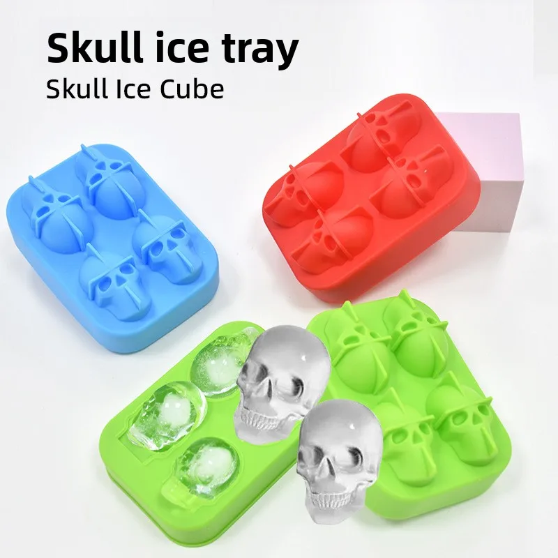 Форма для черепа на Хэллоуин, сетка для льда, креативная пленка для замороженного куба, пищевой бар, домашний хоккей для виски
Форма для черепа на Хэллоуин, сетка для льда, креативная пленка для замороженного куба, пищевой бар, домашний хоккей для виски