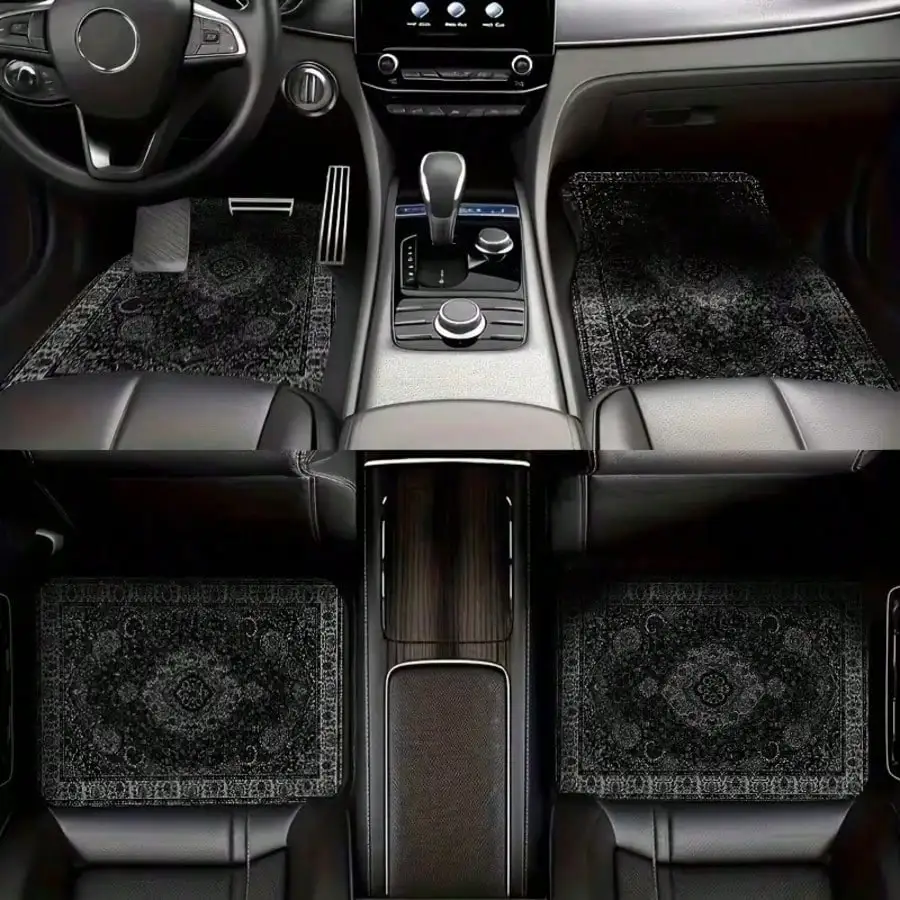 2/4pcs Moroccan Universal Vintage Car Floor Mats, Suitable For Front & Rear Seat Protection In All Vehicles, Car Accessories
2/4pcs Moroccan Universal Vintage Car Floor Mats, Suitable For Front & Rear Seat Protection In All Vehicles, Car Accessories