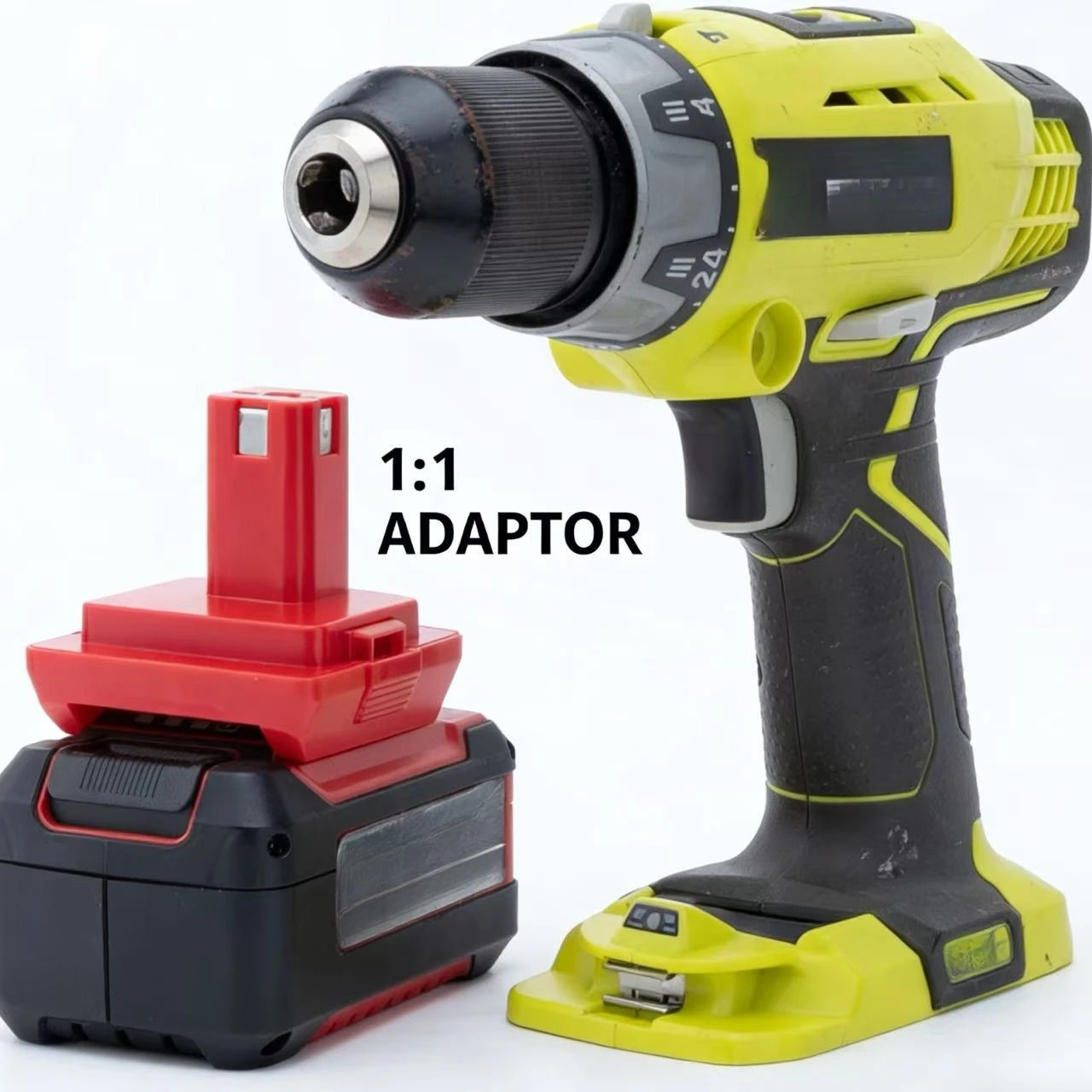 For Ryobi 18V ONE+ Tools Battery Adapter, Compatible with OZITO 18V Lithium Batter(Adaptor Only)
For Ryobi 18V ONE+ Tools Battery Adapter, Compatible with OZITO 18V Lithium Batter(Adaptor Only)
