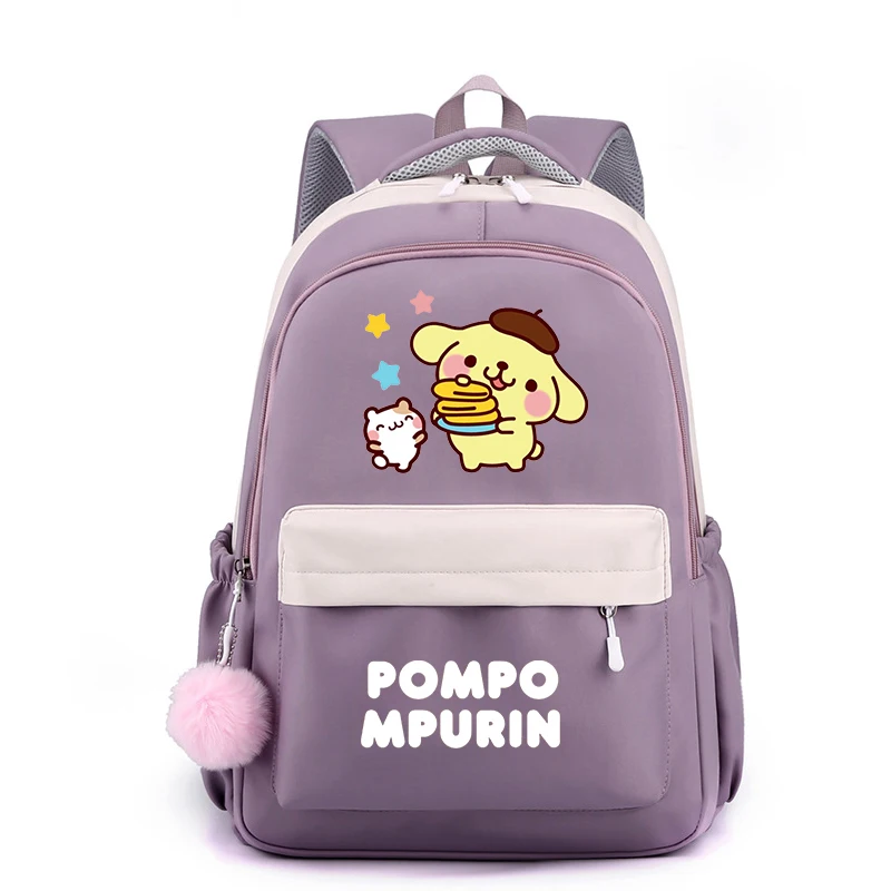 Рюкзак Sanrio Pompompurin для девочек-подростков, модный ранец для школы и путешествий в стиле Харадзюку
Рюкзак Sanrio Pompompurin для девочек-подростков, модный ранец для школы и путешествий в стиле Харадзюку