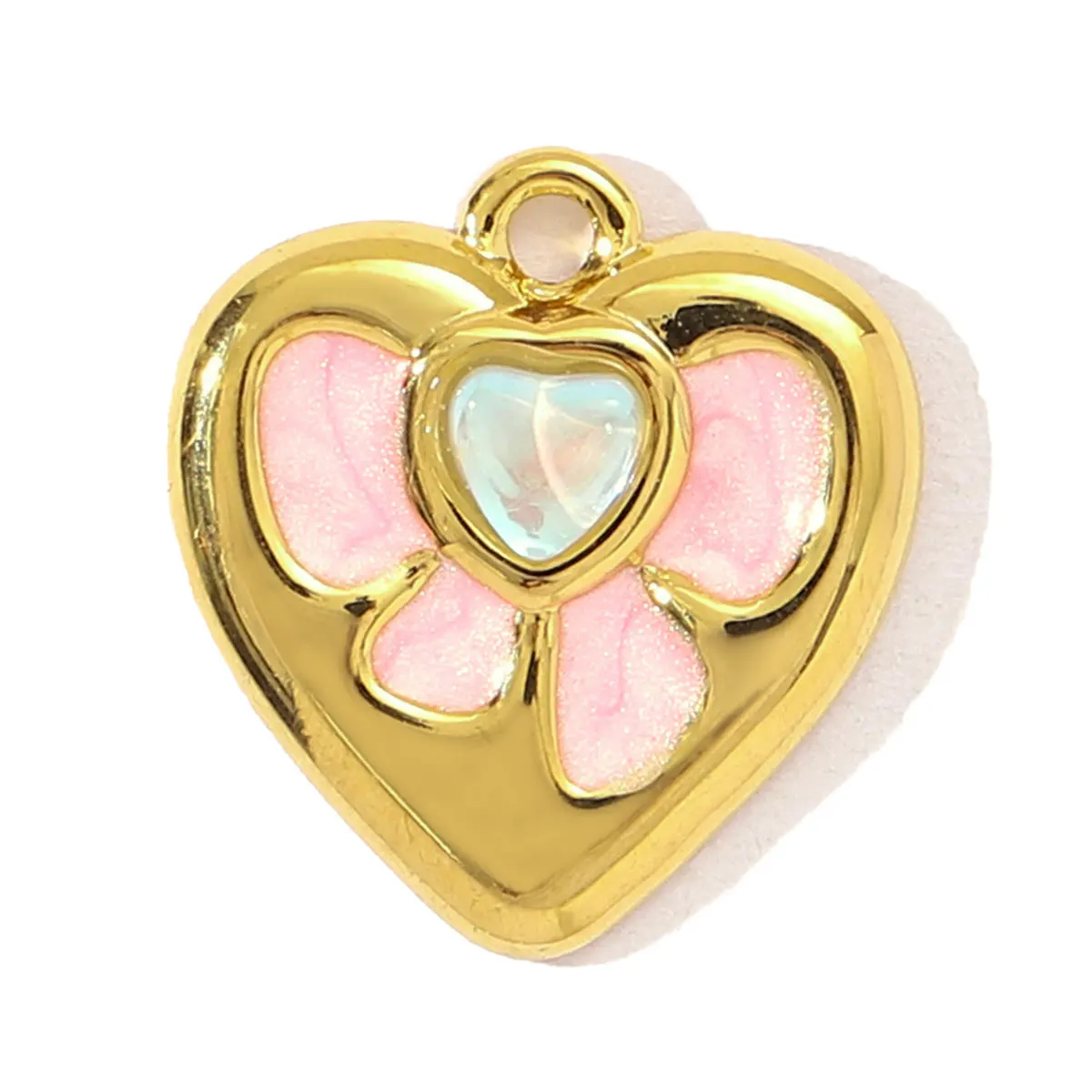 3Pcs/Lot Stainless Steel Moon Bowknot Heart Charms Glass Stone Pendants For DIY Jewelry Making Necklace Earring Accessory
3Pcs/Lot Stainless Steel Moon Bowknot Heart Charms Glass Stone Pendants For DIY Jewelry Making Necklace Earring Accessory