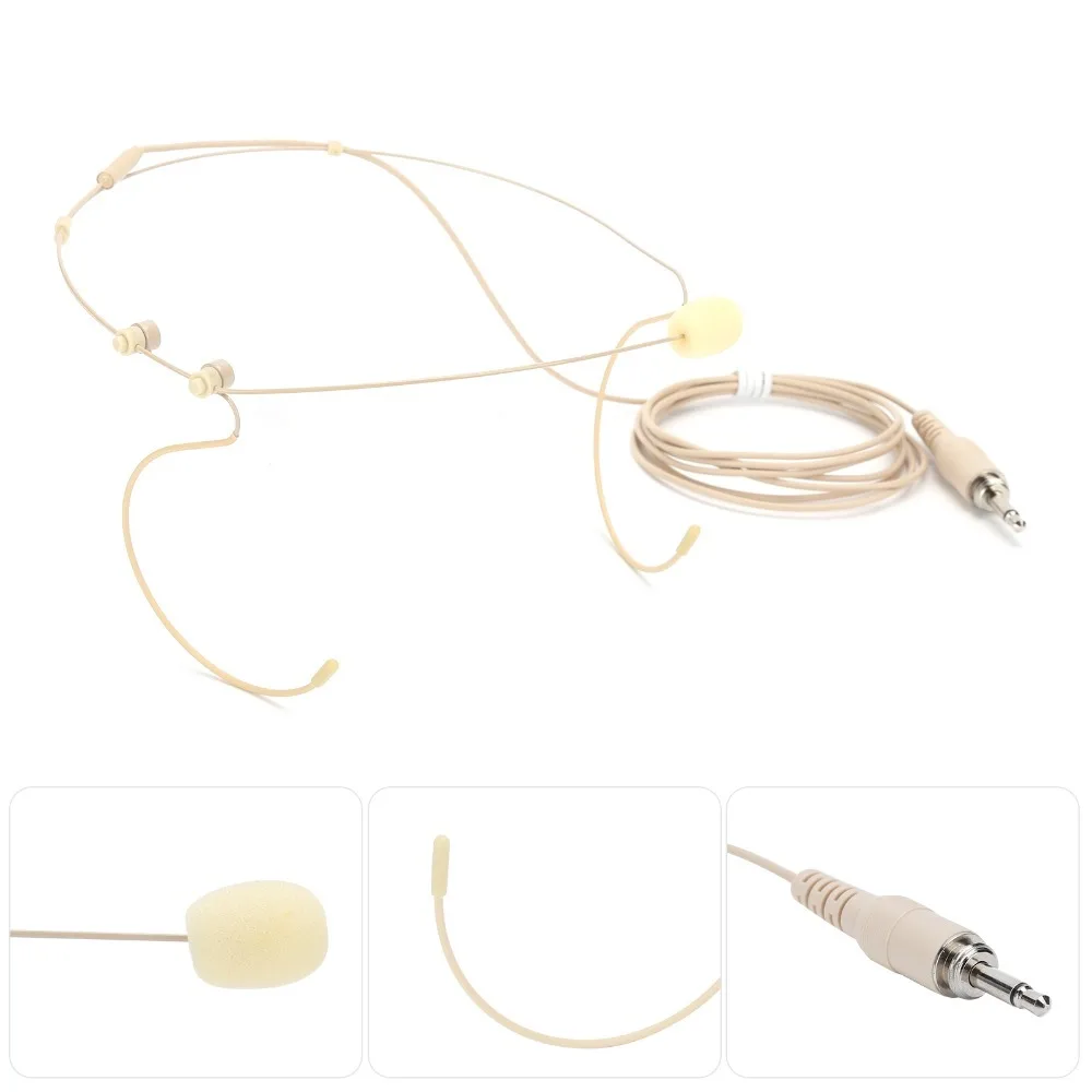 Flexible 3.5mm Male Earhook Microphone Double Earhook Headworn Microphone Screw Lock Microphone Loudspeaker
Flexible 3.5mm Male Earhook Microphone Double Earhook Headworn Microphone Screw Lock Microphone Loudspeaker