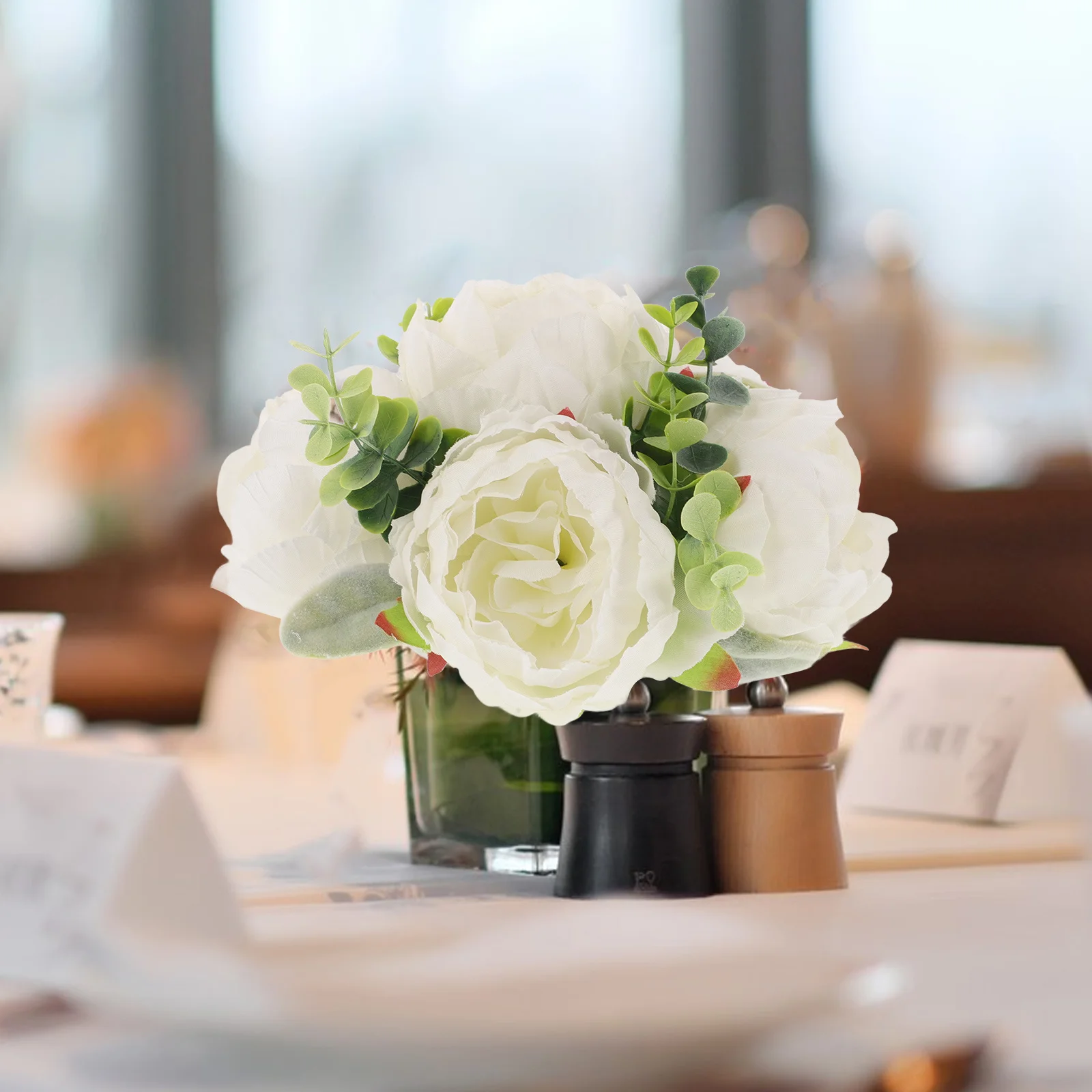 Peony Flower Ball Artificial Silk Flowers Wedding Centerpiece White Floral Arrangement Home Dining Table Fireplace Decoration
Peony Flower Ball Artificial Silk Flowers Wedding Centerpiece White Floral Arrangement Home Dining Table Fireplace Decoration