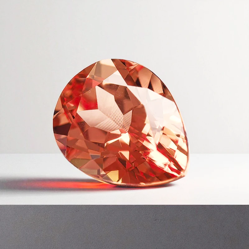 Lab Grown Sapphire Pear Cut Multiple Size Sunset Orange Gemstone With AGL Certificate Pass Diamond Tester For Jewelry Diy Making
Lab Grown Sapphire Pear Cut Multiple Size Sunset Orange Gemstone With AGL Certificate Pass Diamond Tester For Jewelry Diy Making
