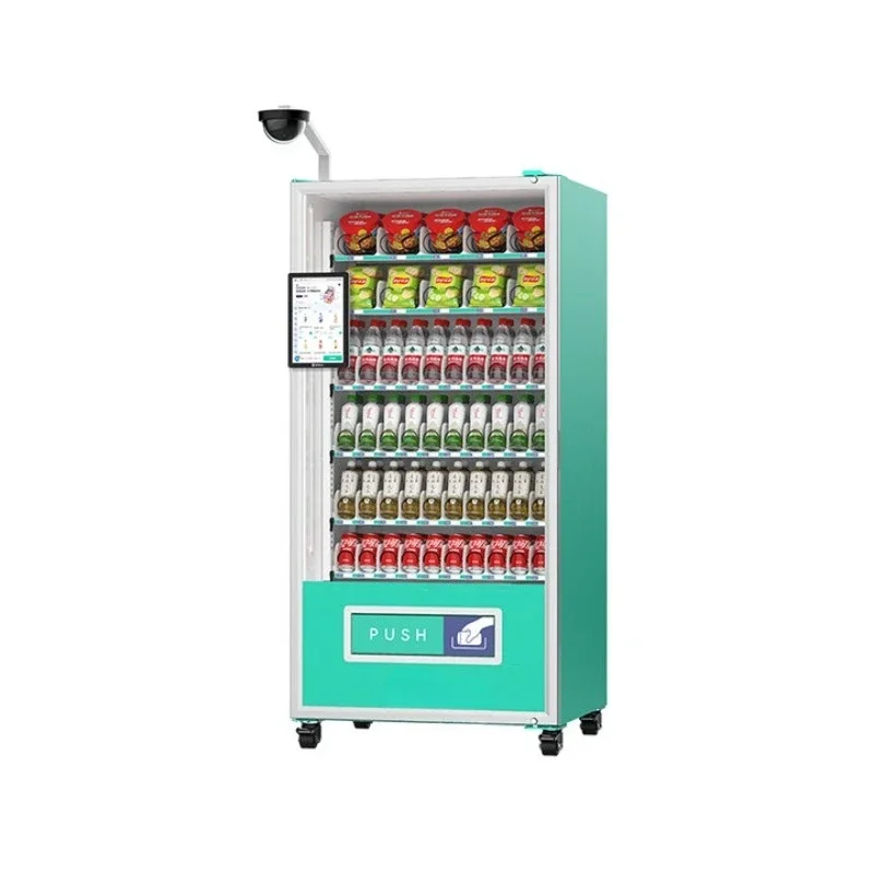 Vending machine 24 hours scan code unmanned vending machine beverage vending machine
