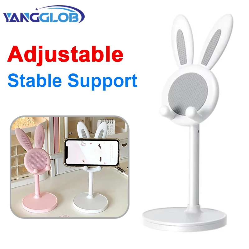 Подставка для телефона с милым мультяшным кроликом — регулируемая и совместимая с IPhone, Kindle, IPad, Switch, Tablet и другими!
Подставка для телефона с милым мультяшным кроликом — регулируемая и совместимая с IPhone, Kindle, IPad, Switch, Tablet и другими!