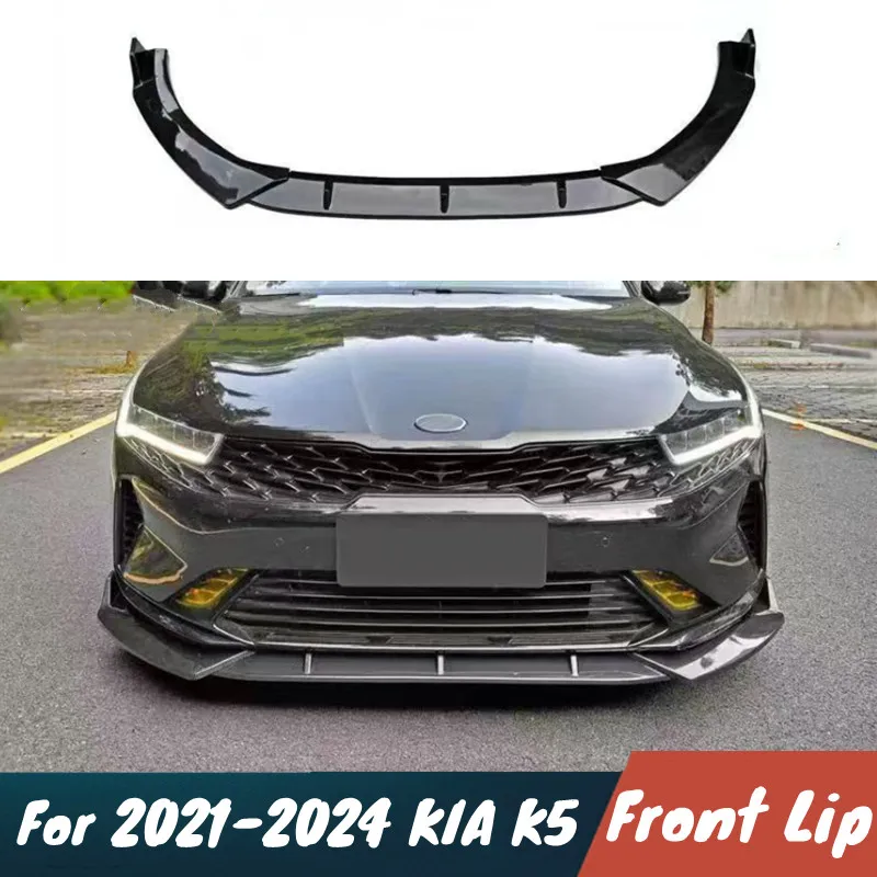 For KIA K5 2021-2024 3pcs/Set High Quality ABS Plastic Car Front Bumper Lip Chin Spoiler Splitter Car Tuning Accessories Part
For KIA K5 2021-2024 3pcs/Set High Quality ABS Plastic Car Front Bumper Lip Chin Spoiler Splitter Car Tuning Accessories Part