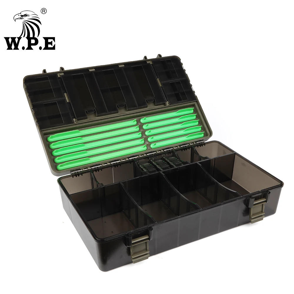 W.P.E Feeder Fishing Box Carp Fishing Accessories Storage Box Feeder Line Hook Method Feeder Storage Case Carp Fishing Tackle
W.P.E Feeder Fishing Box Carp Fishing Accessories Storage Box Feeder Line Hook Method Feeder Storage Case Carp Fishing Tackle