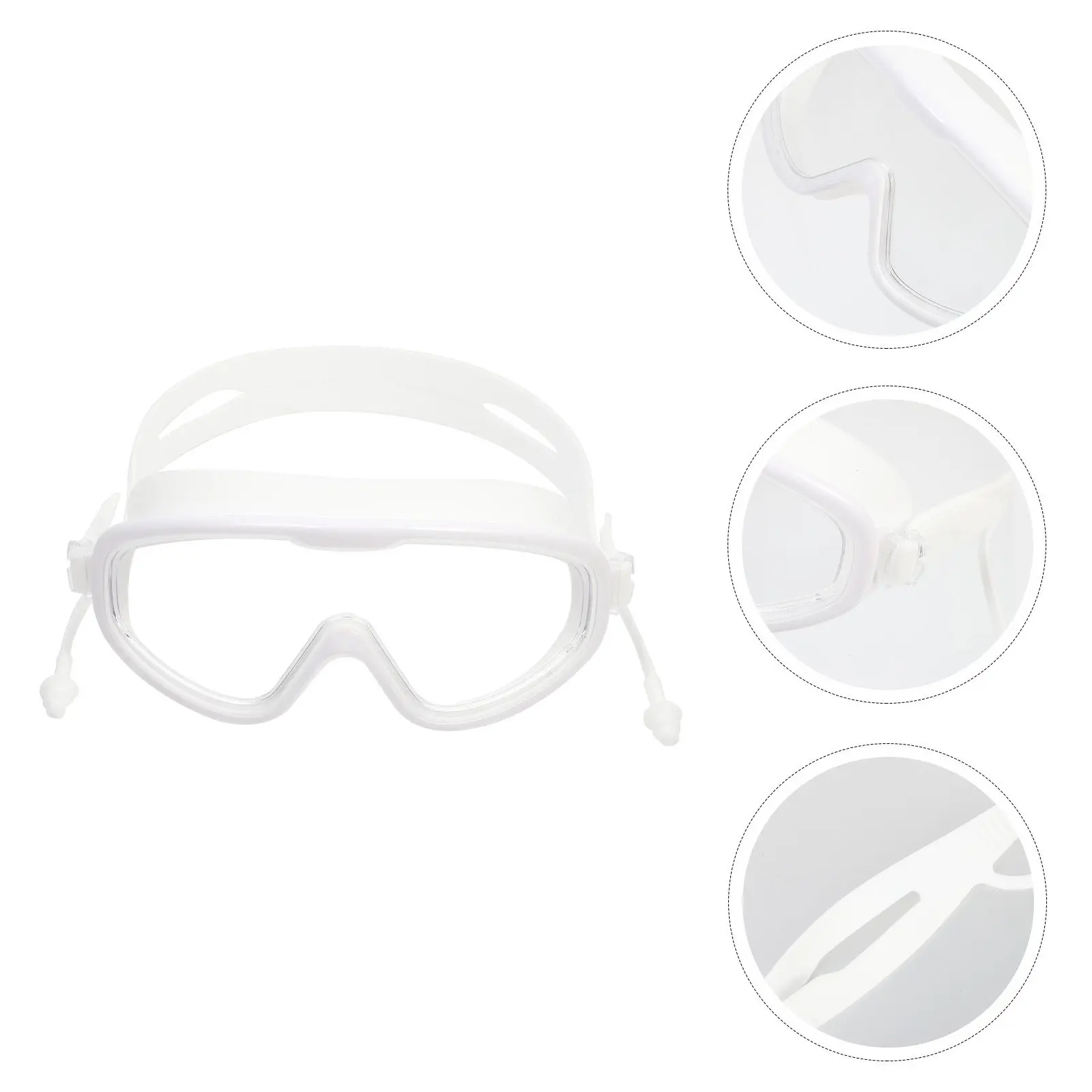 1Pair Professional Swimming Goggles for Adults Wide Vision Anti-Fog Waterproof Uv Resistant Scratch Proof Swim
1Pair Professional Swimming Goggles for Adults Wide Vision Anti-Fog Waterproof Uv Resistant Scratch Proof Swim
