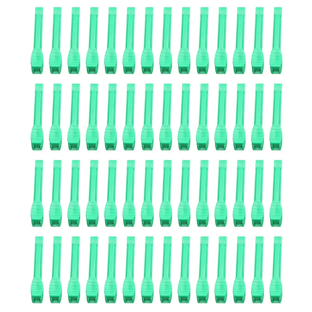 100 Pcs Cord Clips Disposable PP Clamps Non Slip Serrated Design Whelping Supplies Farm Livestock Tools Pet Goods
100 Pcs Cord Clips Disposable PP Clamps Non Slip Serrated Design Whelping Supplies Farm Livestock Tools Pet Goods