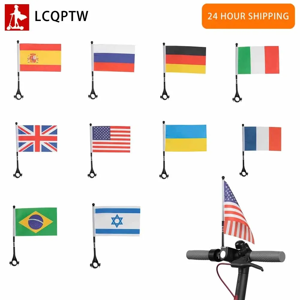 Electric Scooter Decoration National Flag Handlebar Pole for Xiaomi M365 Pro Pro 2 Mi3 4 Pro KickScooter Cycling Accessories
Electric Scooter Decoration National Flag Handlebar Pole for Xiaomi M365 Pro Pro 2 Mi3 4 Pro KickScooter Cycling Accessories