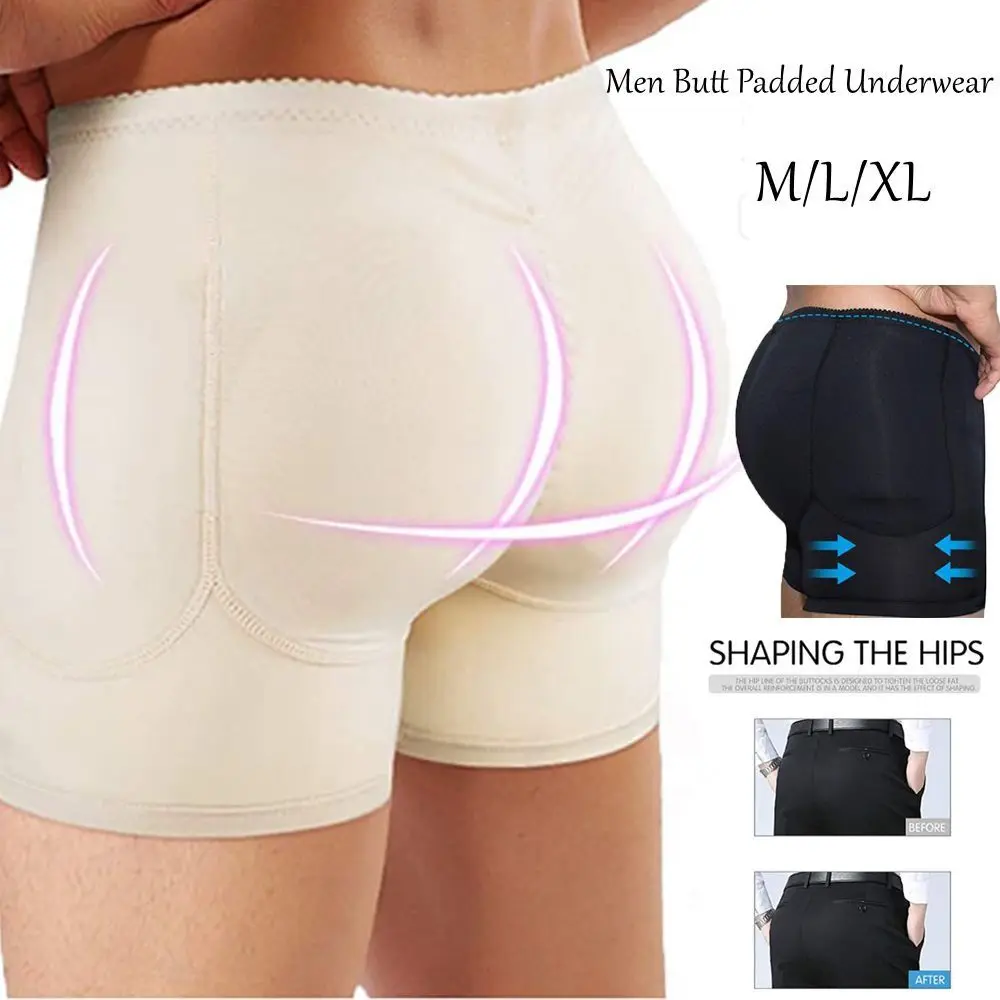 Men Butt Padded Underwear for Big Butt Enhance Butt Lifter Underwear Men Shapewear Boxer Short Briefs with 4 Detachable Pads
Men Butt Padded Underwear for Big Butt Enhance Butt Lifter Underwear Men Shapewear Boxer Short Briefs with 4 Detachable Pads