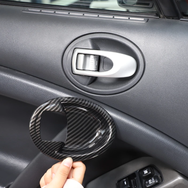 For Mitsubishi Eclipse 2006-2011 ABS Carbon Fiber Car Inside Door Bowl Decorative Cover Interior Car Accessories
For Mitsubishi Eclipse 2006-2011 ABS Carbon Fiber Car Inside Door Bowl Decorative Cover Interior Car Accessories