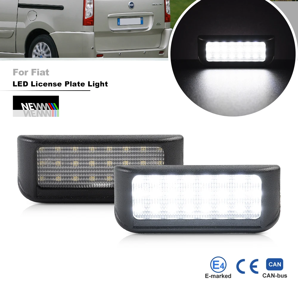 2x For Fiat Scudo for Citroën Jumpy 2007-16 Led License Plate Lights Canbus Auto Number Plate Lamps Rear Parking Lights Tag Lamp
2x For Fiat Scudo for Citroën Jumpy 2007-16 Led License Plate Lights Canbus Auto Number Plate Lamps Rear Parking Lights Tag Lamp