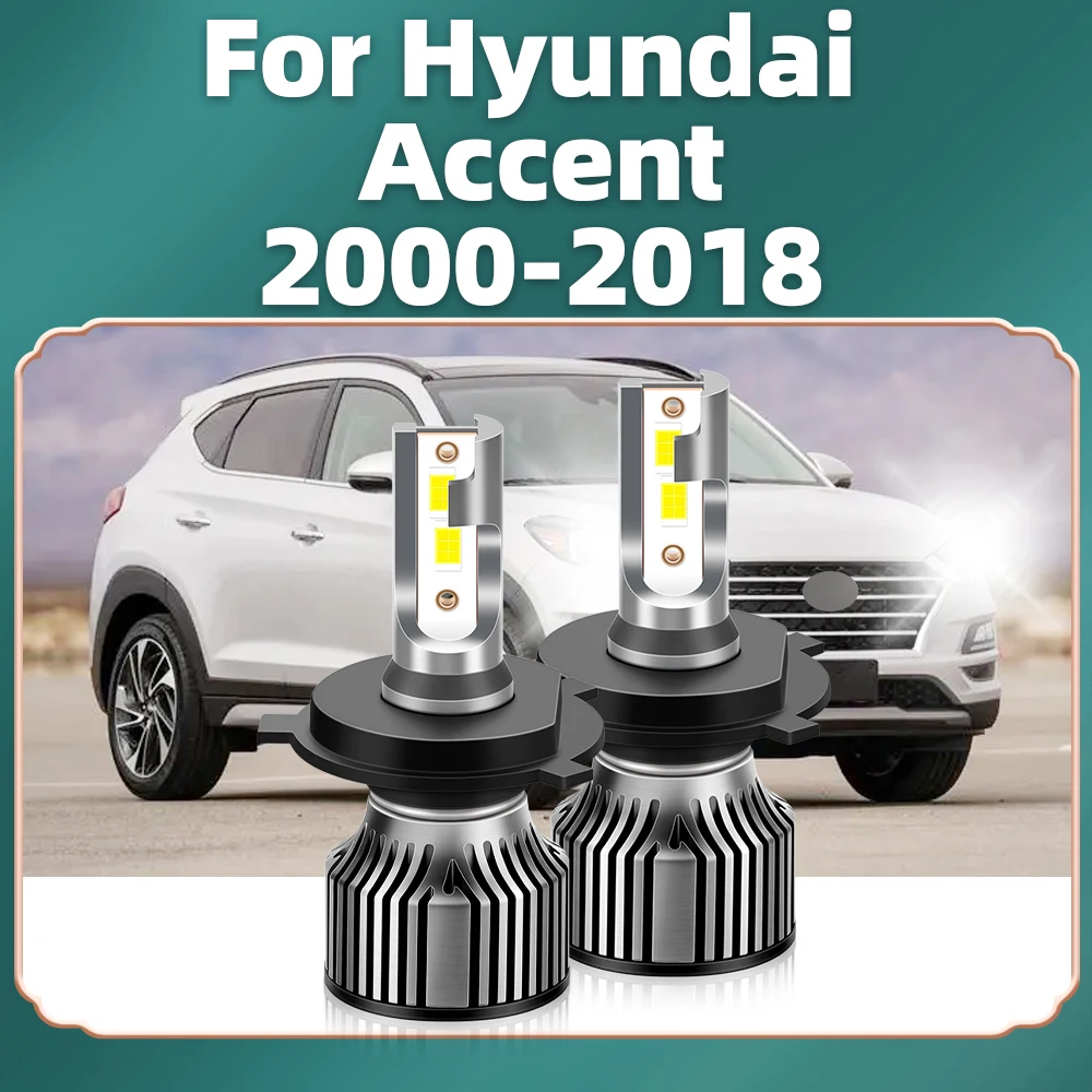 For Hyundai Accent 2000 2001 2002 2003 2004 2005 2006 2007 2008-2018 Turbo Car LED Headlight Bulbs 20000LM with Fan 6000K 12V
For Hyundai Accent 2000 2001 2002 2003 2004 2005 2006 2007 2008-2018 Turbo Car LED Headlight Bulbs 20000LM with Fan 6000K 12V