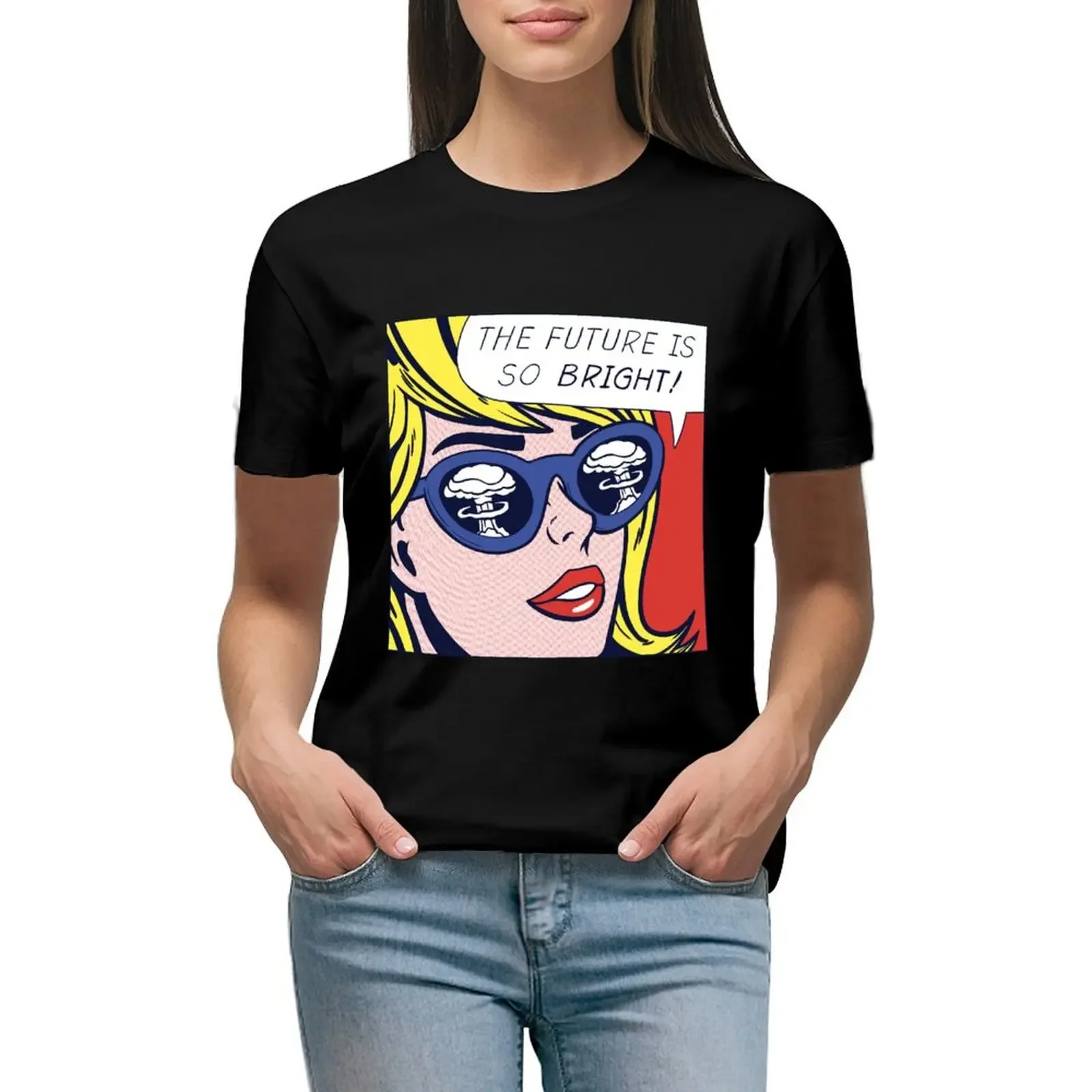 Pop Optimistic Girl T-Shirt Aesthetic clothing quick drying kawaii clothes Female clothing black t shirts for Women
Pop Optimistic Girl T-Shirt Aesthetic clothing quick drying kawaii clothes Female clothing black t shirts for Women