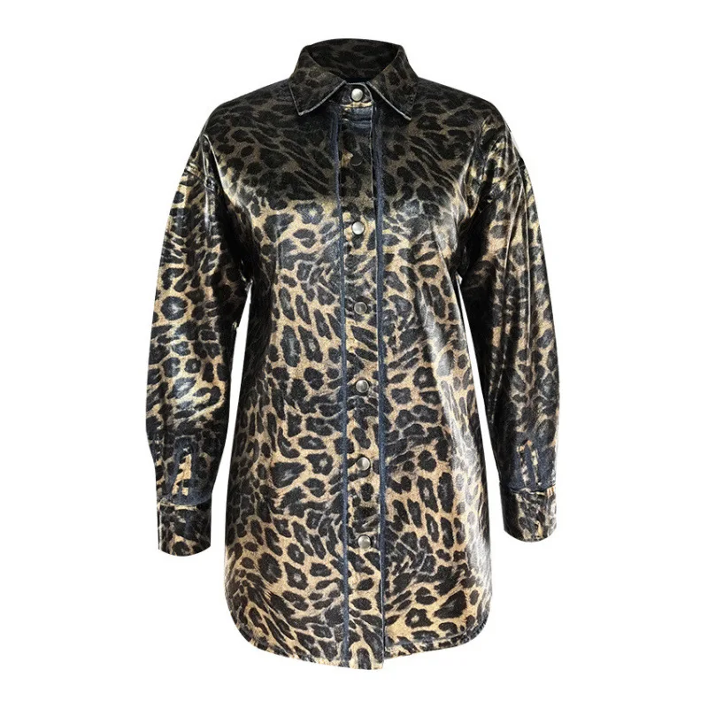 Vintage Leopard Print 2 Piece Sets Sexy Button Up Shirt With High Waist Trousers For Birthday Party Clubwear Night Out Outfits
Vintage Leopard Print 2 Piece Sets Sexy Button Up Shirt With High Waist Trousers For Birthday Party Clubwear Night Out Outfits