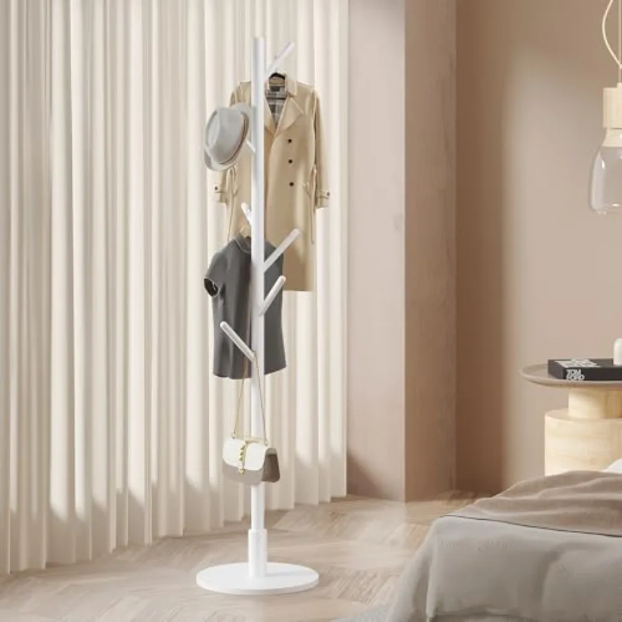 Coat Rack Freestanding, Entryway Hanger Stand, Umbrella Holder, Hall Tree With Hooks, Floor Standing Metal Tree Stand
Coat Rack Freestanding, Entryway Hanger Stand, Umbrella Holder, Hall Tree With Hooks, Floor Standing Metal Tree Stand