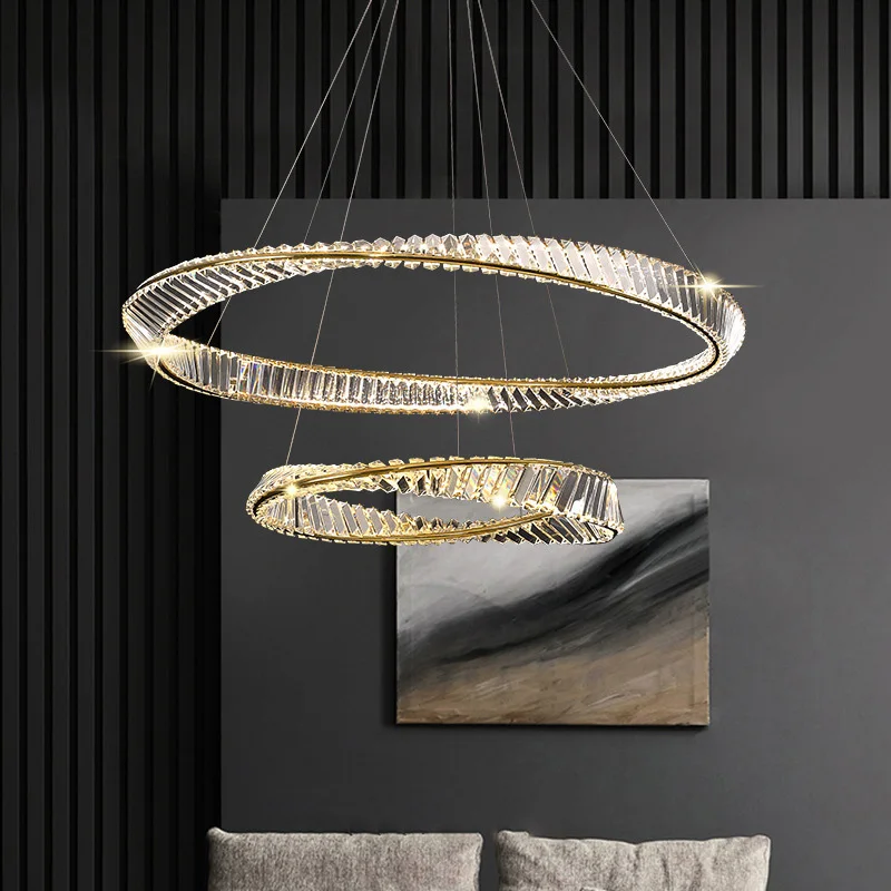 Modern Nordic Dimmable LED Crystal Chandelier Luxury Villa Pendant Lights Living Dining Room Irregular Ceiling Lighting Fixture
Modern Nordic Dimmable LED Crystal Chandelier Luxury Villa Pendant Lights Living Dining Room Irregular Ceiling Lighting Fixture